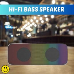 FRONY Shark (PORTABLE BLUETOOTH SPEAKER) With Stereo Sound Quality & 6Hs. PlaytimeE120 20 W Bluetooth Laptop/Desktop Speaker-image-23