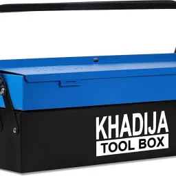 TB03BB METAL BUILT 3 COMPARTMENT DOUBLE HANDLE LARGE STORAGE 45 KGS CARRING CAPACITY Tool Box with Tray-14