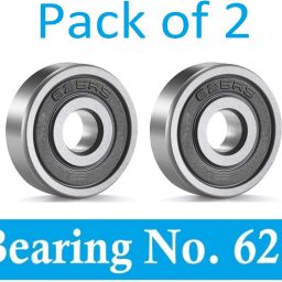 Pack of 2 Ball Bearing 625 2RS with 5mm inner and 16mm outerr (BER520.1) Wheel Bearing-38