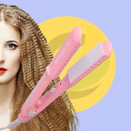 MARSELITE Mini Hair Crimper for Women Quick Heat Crimping Iron Travel-Friendly Easy to Use Electric Hair Styler-image-16