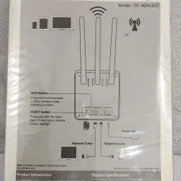 COFE CF-4GVL037 LTE AND VoLTE Router With Teliphone Line By BrandRoot 4G Router 2.4 GHz 2.4 Mbps Wifi Speed Single Band External Antenna Ethernet (Cable Broadband), MiFi (Sim Based), ADSL (Telephone)-13
