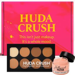 huda crush 8 SHADE CONCELAR PALETTE FOR DRY SKIN & FACE PRIMER MAKE UP BASE FOR WOMEN-picture-14