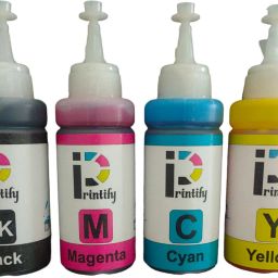 PRINTIFY Epson T664 L100 , L110 , L130 , L200 , L210 , L220 , L300 , L385 Black + Tri Color Combo Pack Ink Bottle-image-47