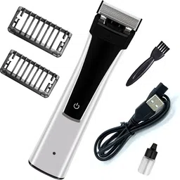 KEE MEI Waterproof Rechargeable Beard Moustache Trimmer Hair Clipper Cordless 629 Fully Waterproof Grooming Kit 120 min Runtime 2 Length Settings-picture-13