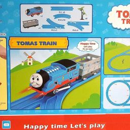 venimall Battery Operated Tomas Toy Train Track Set with Sound and Flashing Lights Train image 5