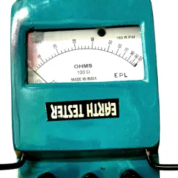 EARTH TESTER metal body Hand Operated Analog Voltage Tester-20