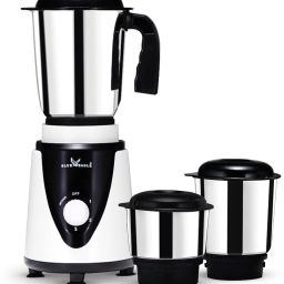 1.2ml Liquidizing ,0.8ml Multi,0.4ml Chutney Jar, 500 W Juicer Mixer Grinder-3
