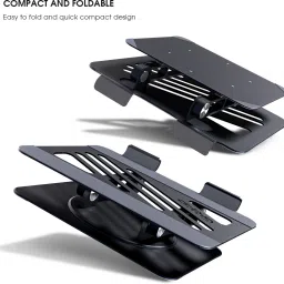 GRIPP Riser Multi Angle Adjustable Laptop Stand for MacBook/Laptop & All Other NoteBook with 360 Rotating Base Laptop Stand image 3