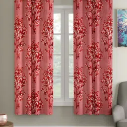 153 cm (5 ft) Polyester Semi Transparent Window Curtain (Pack Of 2)-8