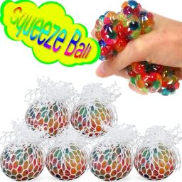 Squeeze Grape Balls Relieve Pressure Balls Mesh Squishy Ball Vent Toys Slime Squash Ball-11