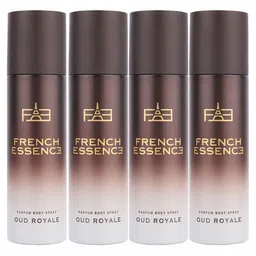 FRENCH ESSENCE Set of 4 No Gas Parfum Body Spray 99 g (120ml) Each - Oud Royale-9