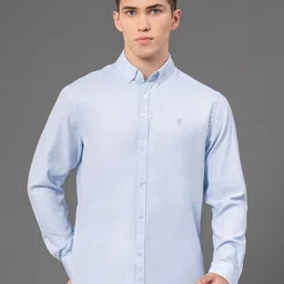 Red Tape Men Solid Dobby Textured Button-Down Collar Casual Shirt-picture-25