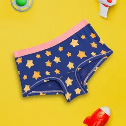 XY Life Girls Astro Starry Yellow Intellisoft Tencel Modal Briefs-image-90