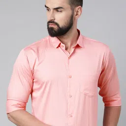 Majestic Man Men Comfort Slim Fit Opaque Pure Cotton Casual Shirt-picture-10