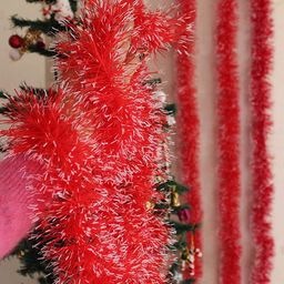 TIED RIBBONS  Set Of 5 Green Christmas Tree Decoration Wall Door Hanging & Garland Ornaments-35