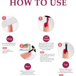 PERPAA Set of 12 Trendy Quick-Drying & Long Lasting Gel Nail Enamel 5 ml each - Combo 32 image 3