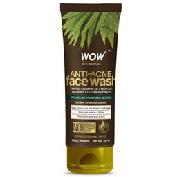 WOW SKIN SCIENCE Anti Acne Neem & Tea Tree Face Wash - 100 ml-49