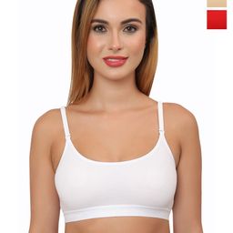 Glamoras Pack Of 3 Full Coverage Non Padded T-shirt Bra - All Day Comfort-picture-8