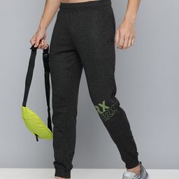 HRX by Hrithik Roshan Men Brand Logo Printed Lifestyle Joggers-image-22