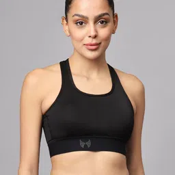 skyria Medium Coverage Padded Rapid-Dry Workout Bra With All Day Comfort-picture-36
