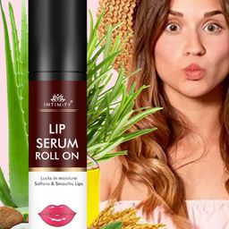 INTIMIFY Lip Serum Roll On with Aloevera & Rosemary Oil - 10 ml-22