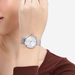 DressBerry Women Patterned Dial & Stainless Steel Straps Analogue Watch UT-A8626-SLR-DB-picture-34