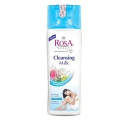 ROSA Set Of 2 Cleansing Milk With Rose & Cucumber Dirt & Impurity Removal-100ml Each image 2