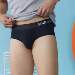 DaMENSCH Men Black Solid Deo Soft Deodorizing Anti Bacterial Briefs DAM-POP-B-COB-image-29
