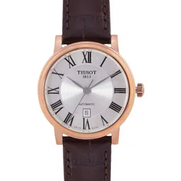TISSOT Women Silver-Toned Carson Premium Automatic Lady Analogue Watch T1222073603300-picture-24