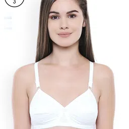 BODYCARE Pack of 3 White Full-Coverage Bras E5524WWW-image-91