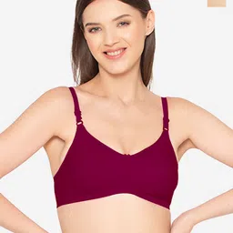 GROVERSONS Paris Beauty Pack of 2 T-Shirt Non-Padded Bra Full Coverage-image-89
