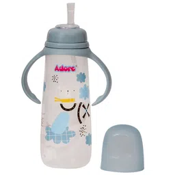 Adore Baby Straw Sipper With Gravity Ball & Twin Handle 250ml-4