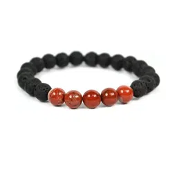 Divine souvenirs Unisex Artificial Beaded Elasticated Bracelet-18