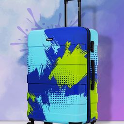 Nasher Miles Jet Set Go Real Printed Hard-Sided Medium Trolley Bag 65cm-33