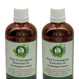 R V Essential Set Of 2 Pure Lemongrass Essential Oil- 100 ml Each-52