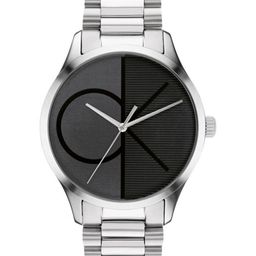Calvin Klein Unisex Iconic Dial & Stainless Steel Straps Analogue Watch 25200163-28
