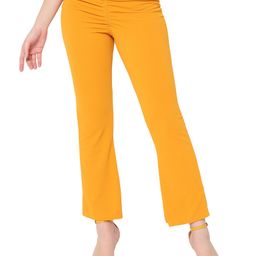 BAESD Women Relaxed Straight Leg Skinny Fit High-Rise Wrinkle Free Trousers-picture-3