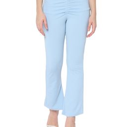 BAESD Women Relaxed Straight Leg Skinny Fit High-Rise Wrinkle Free Trousers-image-18