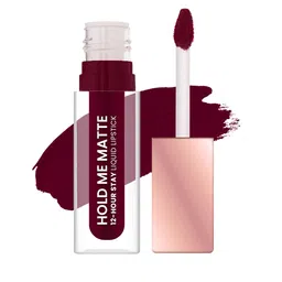 SWISS BEAUTY Hold Me Matte 12 Hour Stay Liquid Lipstick 4.5ml - Wine Me 30-30