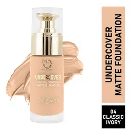 Matt look Undercover 24H Full Coverage Matte Foundation & Oil Control Light - 30 ml-30