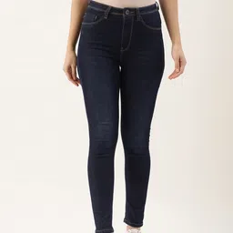 Flying Machine Women Blue Betty Jegging High-Rise Stretchable Jeans-picture-12
