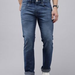 VAN HEUSEN DENIM LABS Men Pop Slim Fit Light Fade Stretchable Jeans-image-70