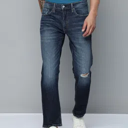 Levis Men 541 Tapered Fit Low Distress Light Fade Stretchable Jeans-picture-28