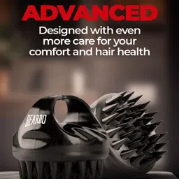 BEARDO Advanced Scalp Massager For Deep Cleansing & Exfoliation image 5