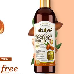 Atulya Morrocan Argan Oil Hair Oil To Prevent Hair Loss - 200ml-55
