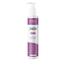 PORES Be Pure Onion Shampoo With Redensyl Control Hairfall-250ml image 2