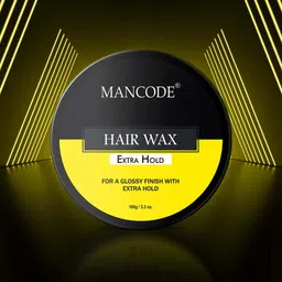 MANCODE Non Sticky Hair Wax For Glossy Finish With Extra Hold - 100g image 3