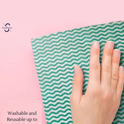 Superwipe Set of 4 Reusable & Washable Multi-Purpose Household Sheets 50 Pulls per Roll image 3