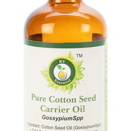 R V Essential Set Of 2 Pure Cotton Seed Carrier Oil - 100 ml Each image 3