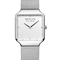 BERING Women White Dial & Silver Toned Stainless Steel Bracelet Analogue Watch 15832-004-image-32